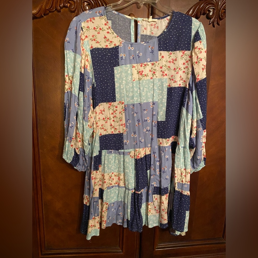 Easel Patchwork Tunic - image 1
